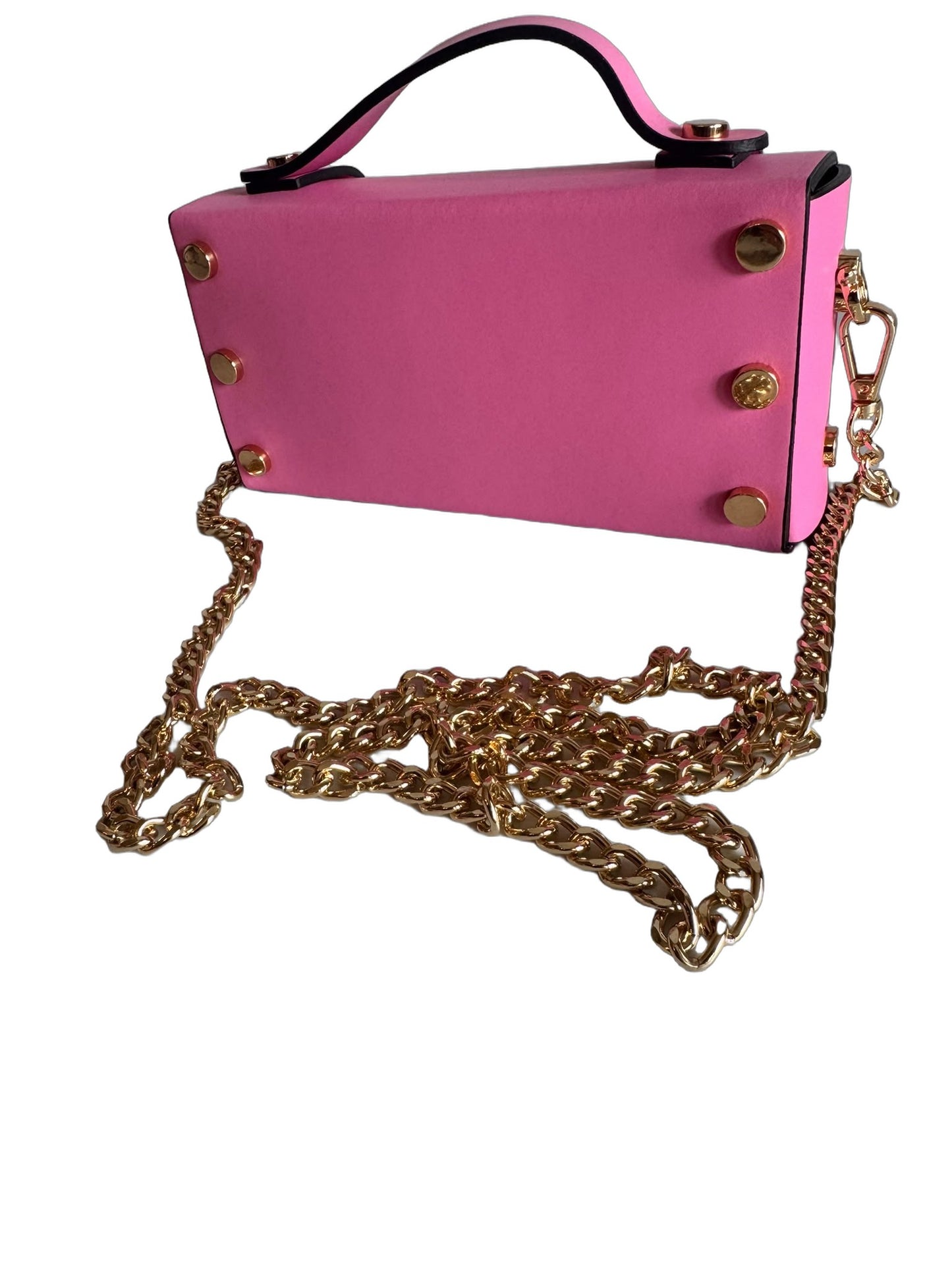 Elegante Damen Umhängetasche von Valentino Creations (V853 18x5x9) - Pink