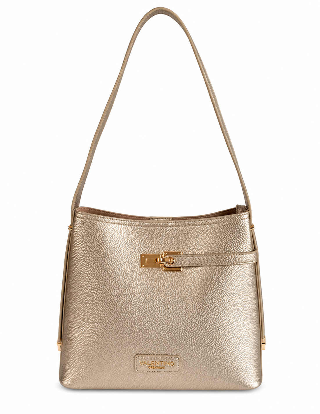 Elegante Damen Handtasche von Valentino Creations (VC2015 32x27x10) - Gold