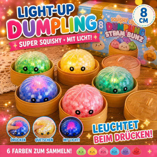 Dumpling mit LED und Kügelchen
