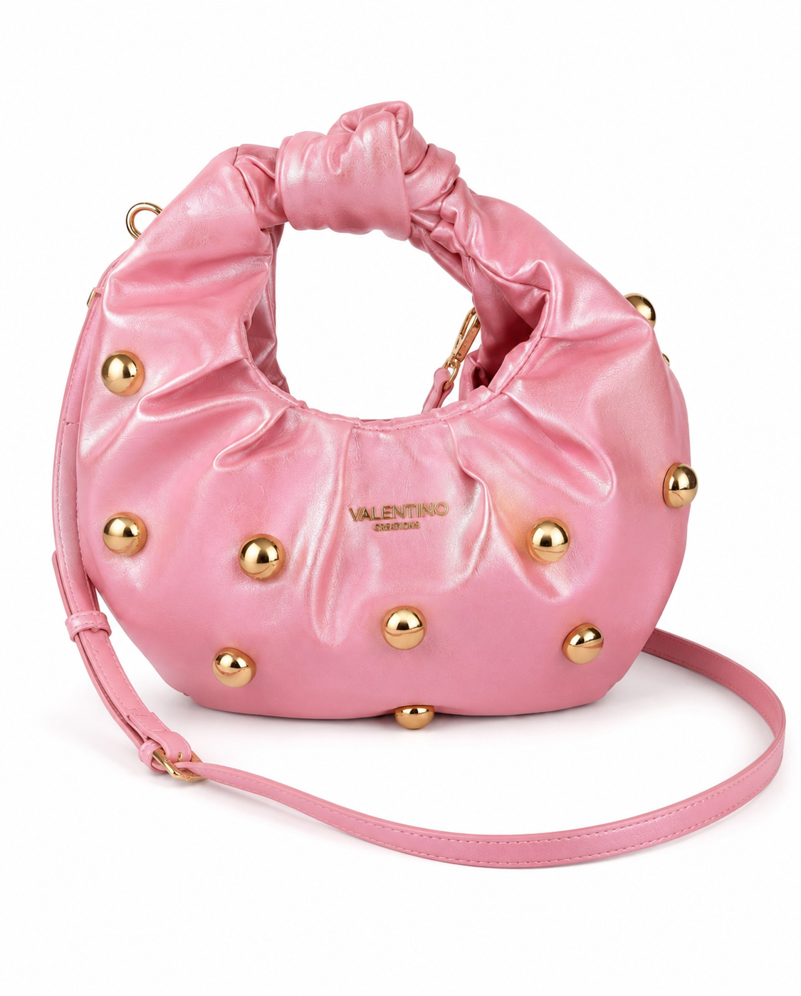 Elegante Damen Handtasche von Valentino Creations (33x31x4) - Rosa