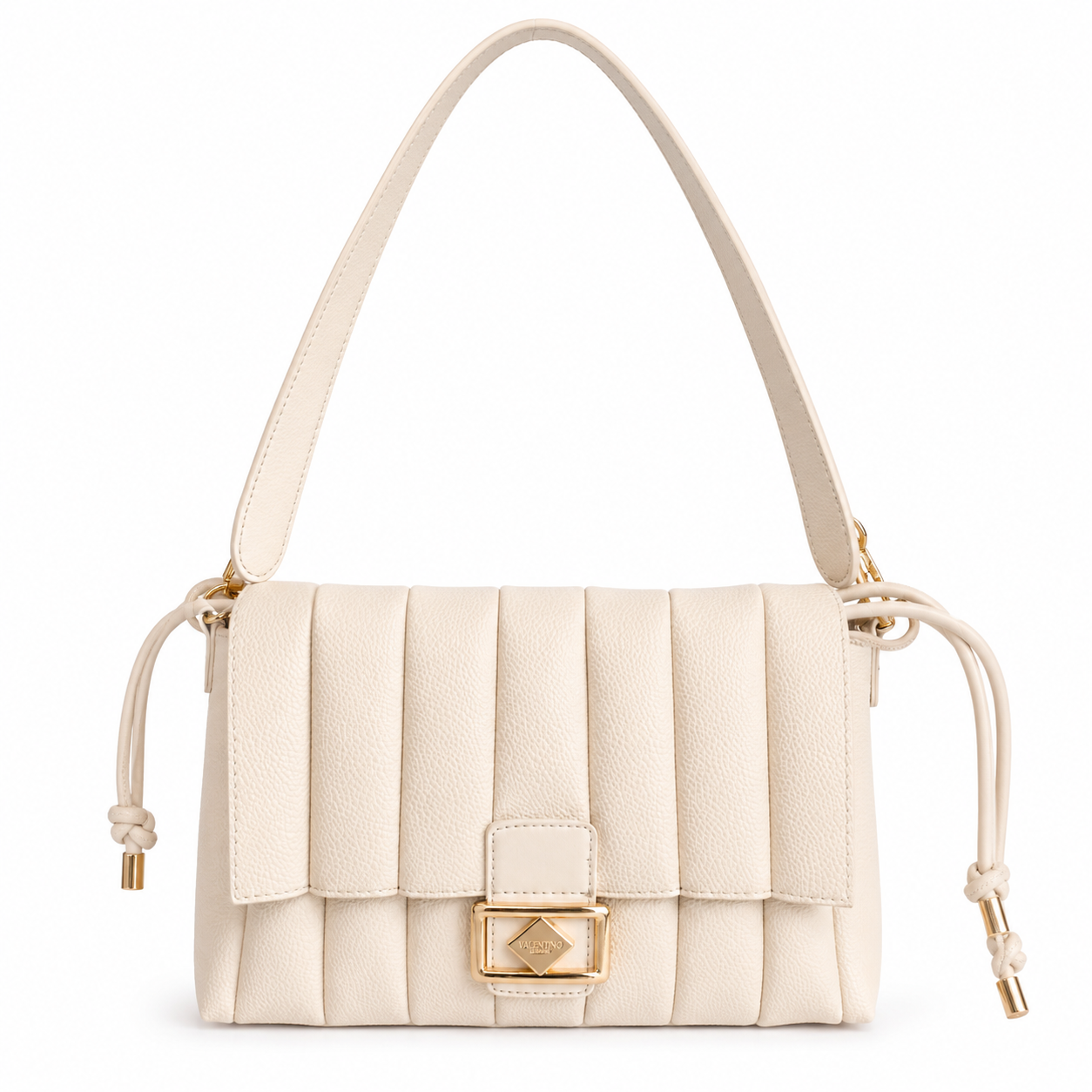 Elegante Damen Handtasche von Valentino Creations (VC2025 31x20x8) - Apricot
