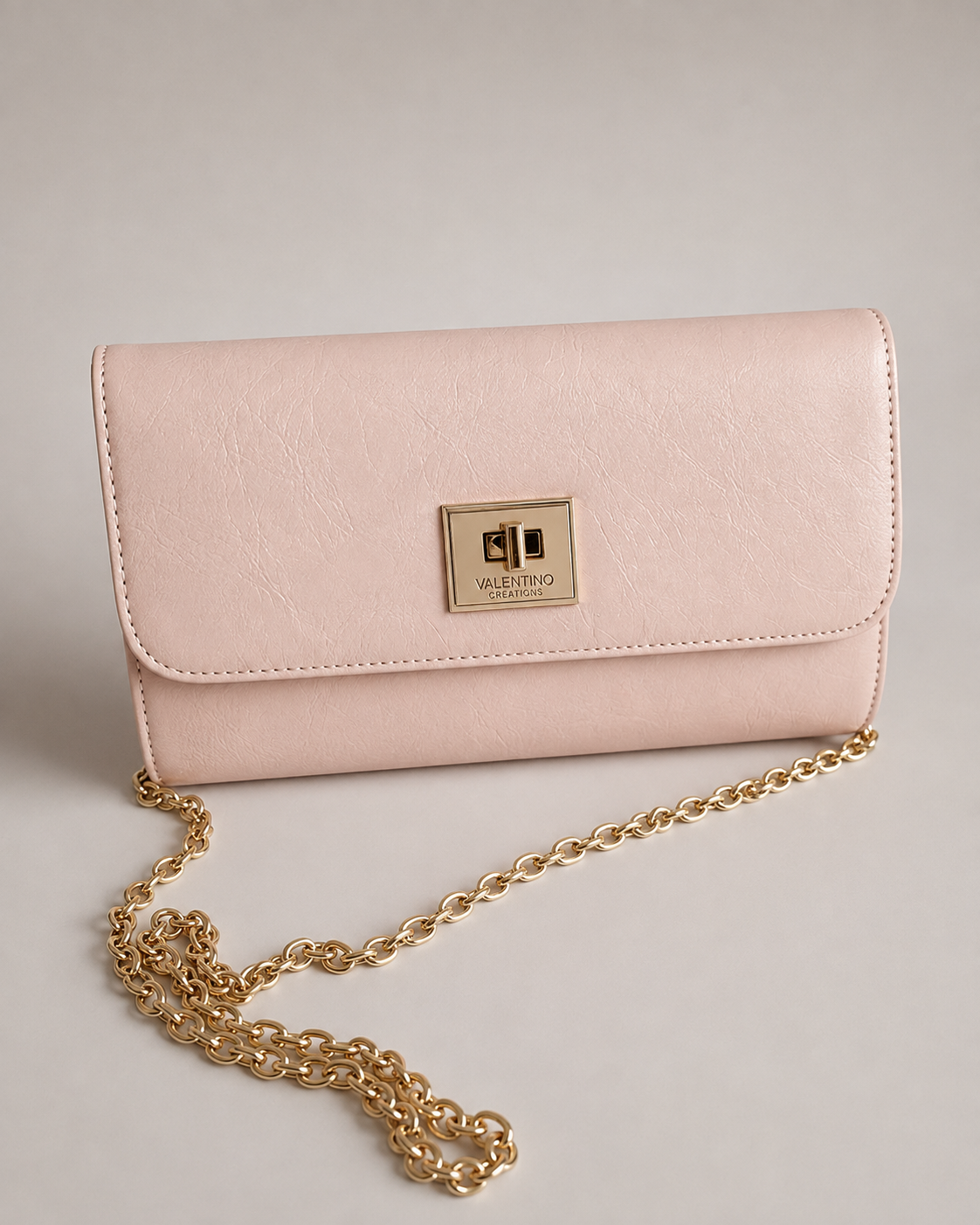 Elegante Damen Henkeltasche von Valentino Creations (28x16x4) - Rosa