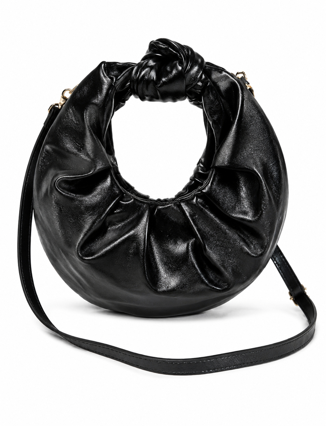 Elegante Damen Handtasche von Valentino Creations (33x31x4) - Schwarz