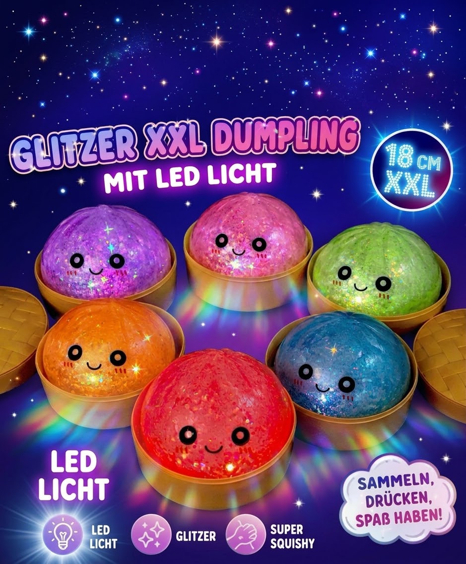 XXL Dumpling 18cm mit LED
