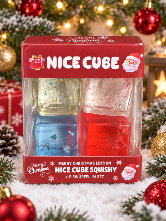 🎄🧊 Nice Cube Squishy – Merry Christmas Edition