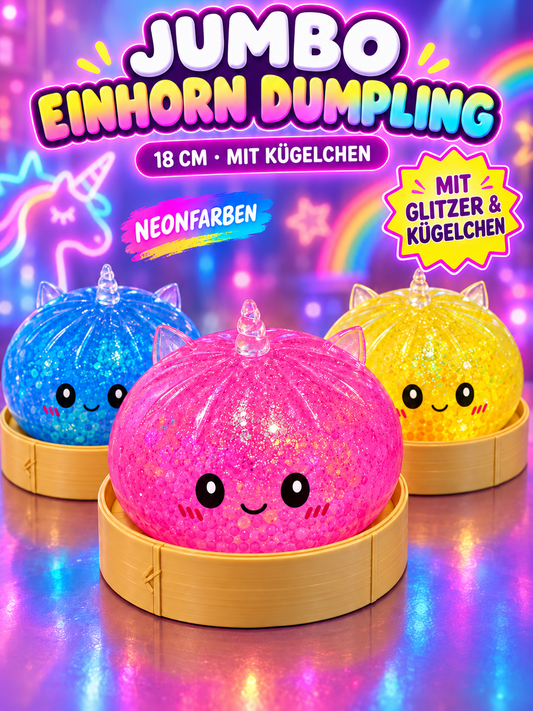 Jumbo Einhorn Dumpling xxl 18cm