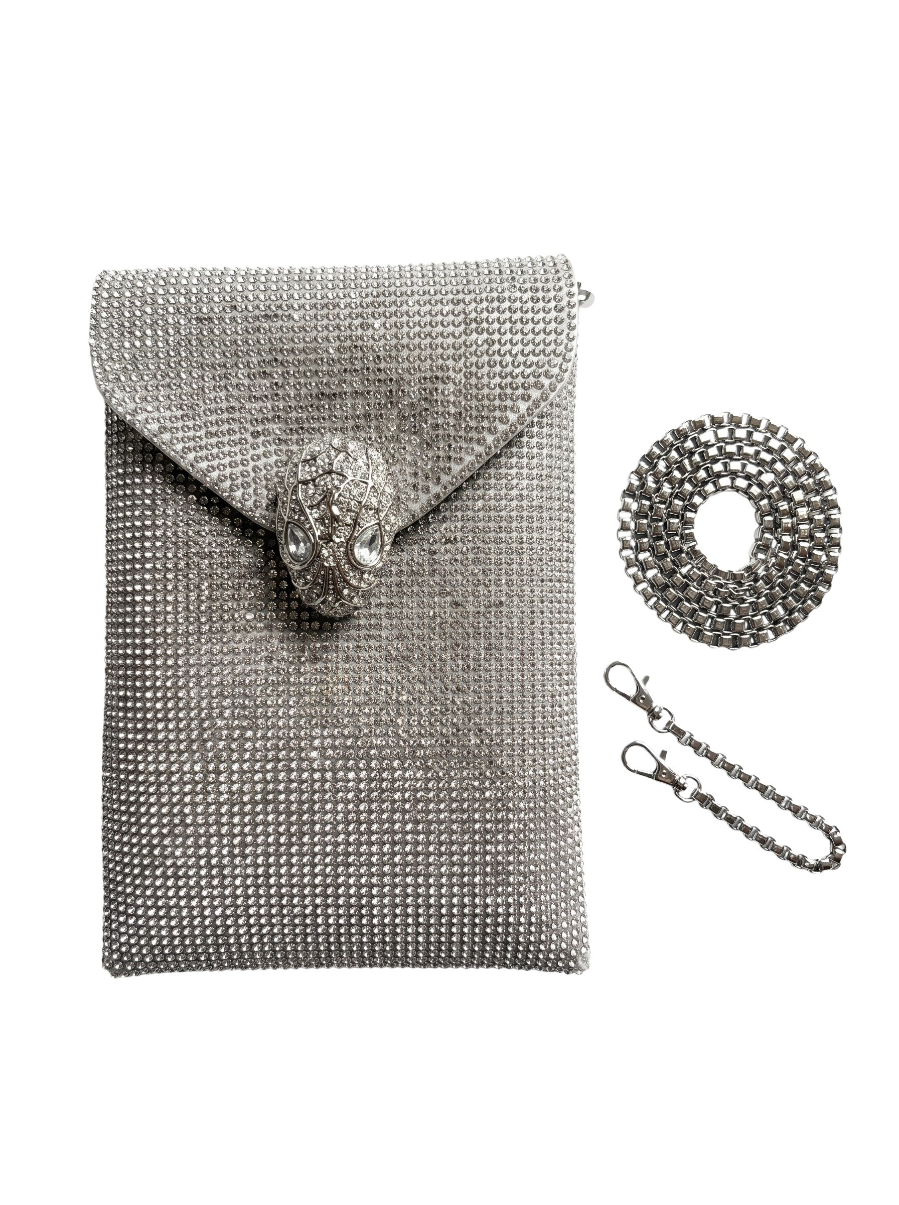 Tom & Eva Abendtasche - Silber (Abend Taschen VC2030)