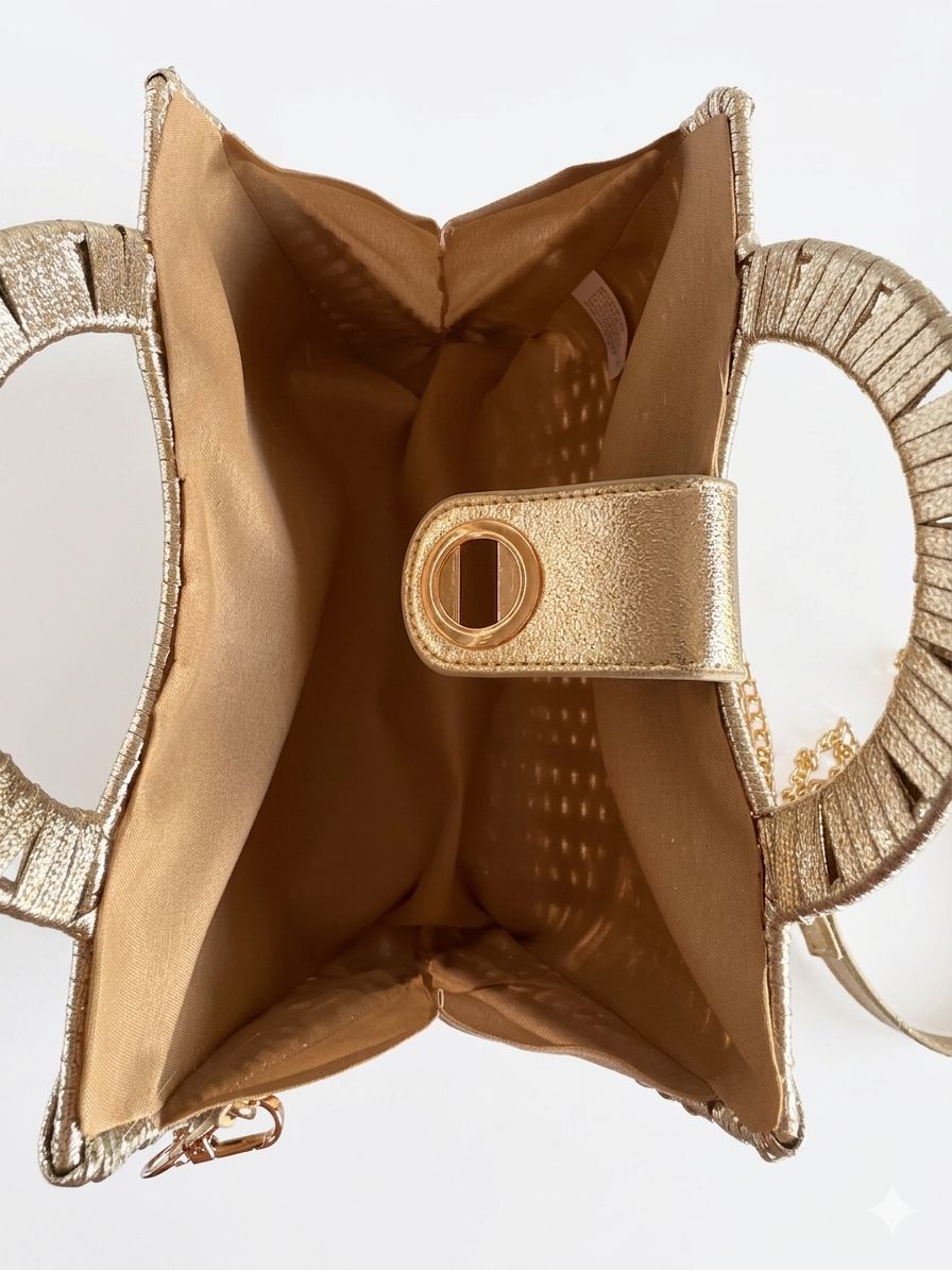 Abendtasche - Gold (Abend Taschen VC2038)