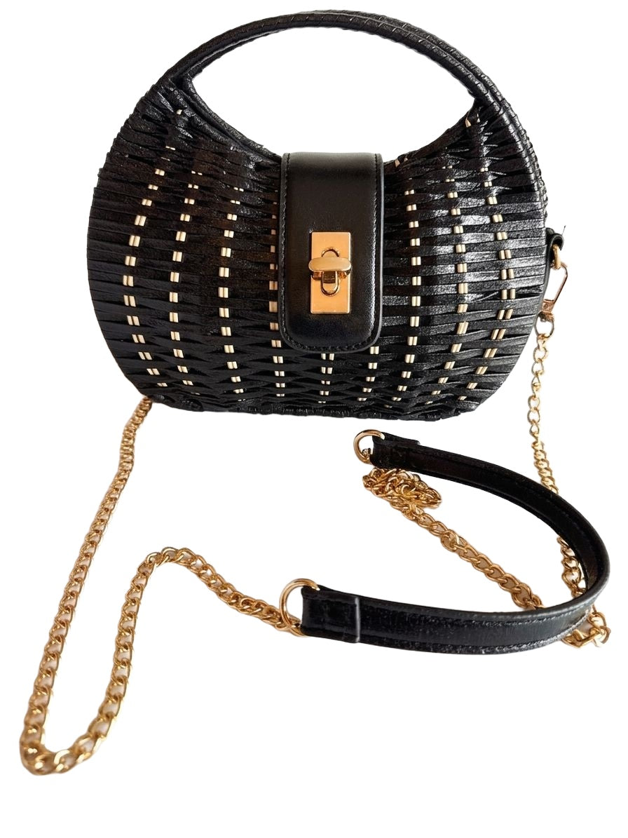 Abendtasche - Schwarz (Abend Taschen VC2039)