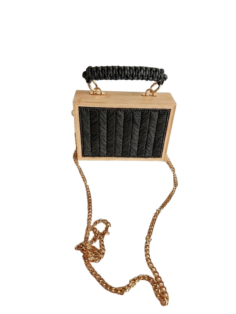 Abendtasche - Schwarz (Abend Taschen VC2040)