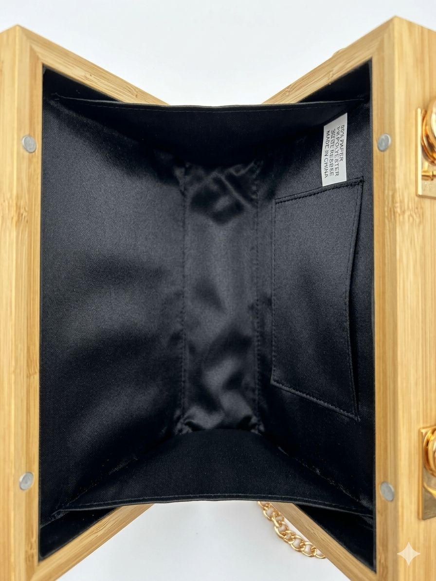 Abendtasche - Schwarz (Abend Taschen VC2040)