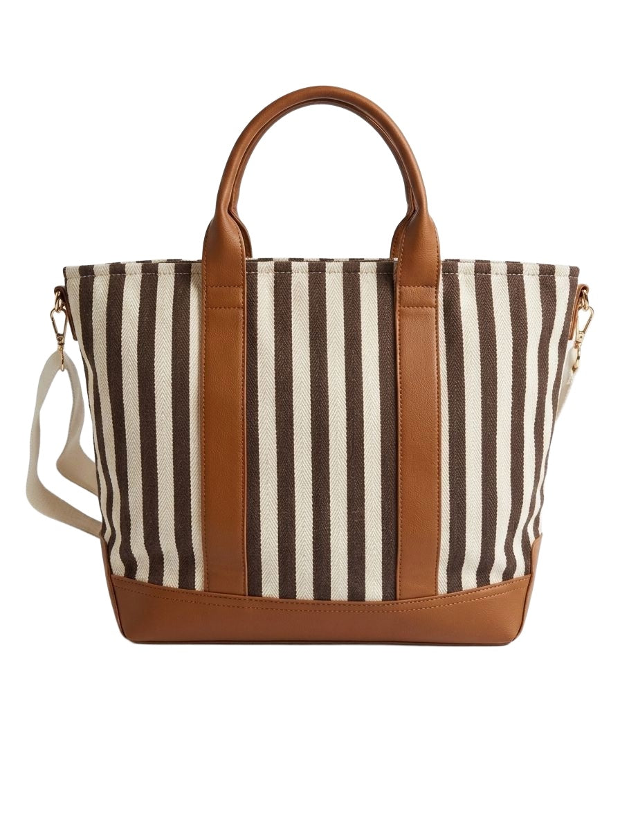 Abendtasche - Braun-weiss (Abend Taschen VC2050)