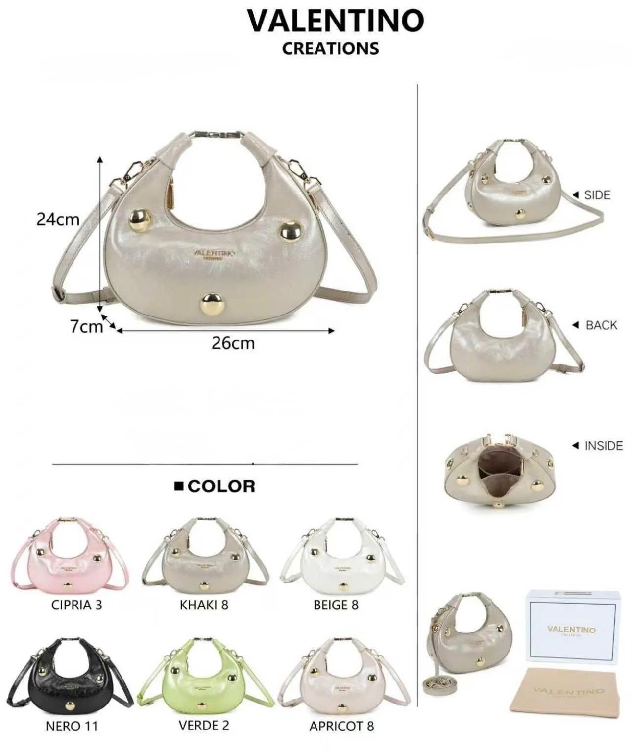 Valentino Creations Handtasche - Gruen (VC2017 Tasche)