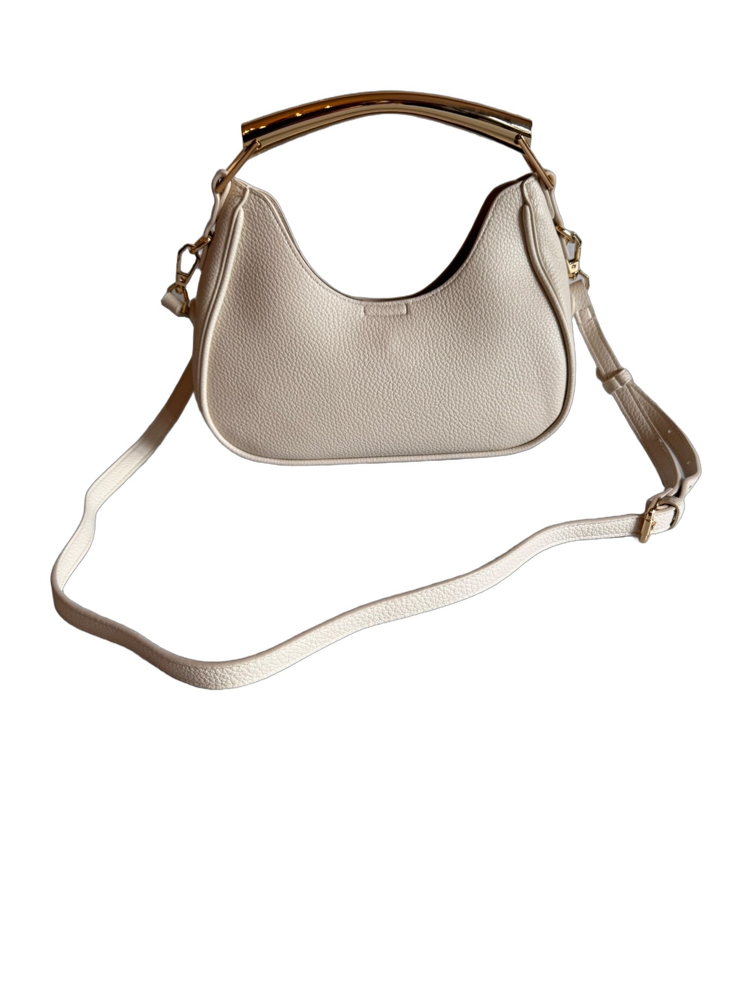 Elegante Damen Henkeltasche von Valentino Creations (28x14x8) - Beige