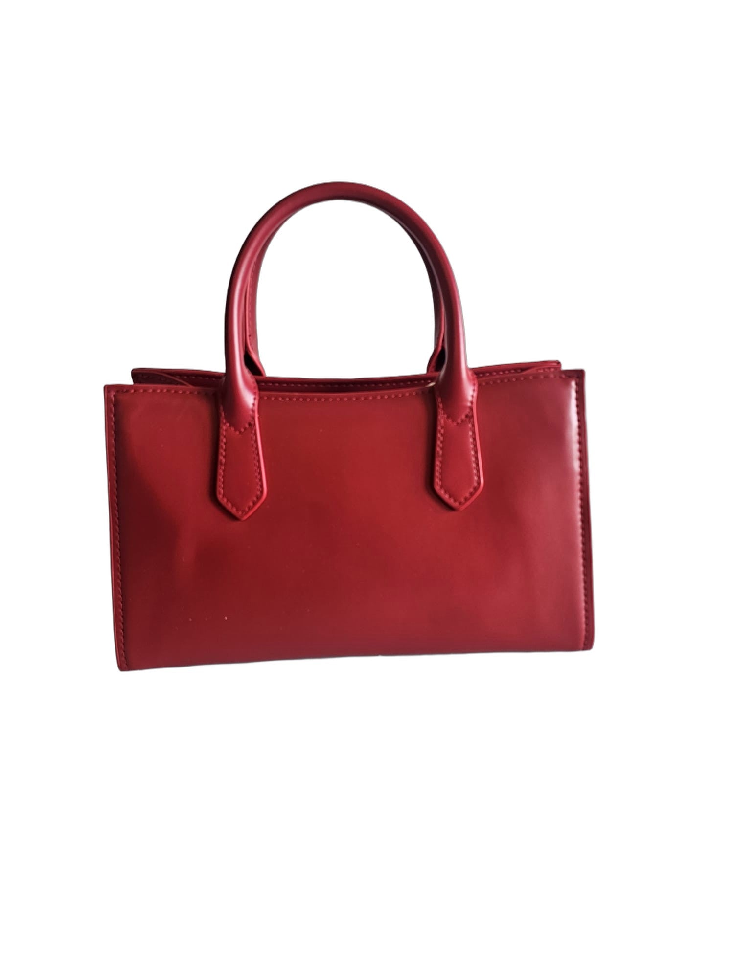 Elegante Damen Henkeltasche von David Jones (25x16) - Rot