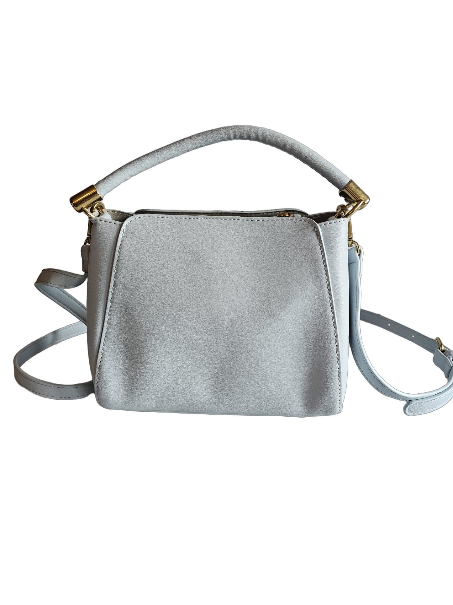 Elegante Damen Handtasche von Enrico Coveri (21x17) - Hellblau