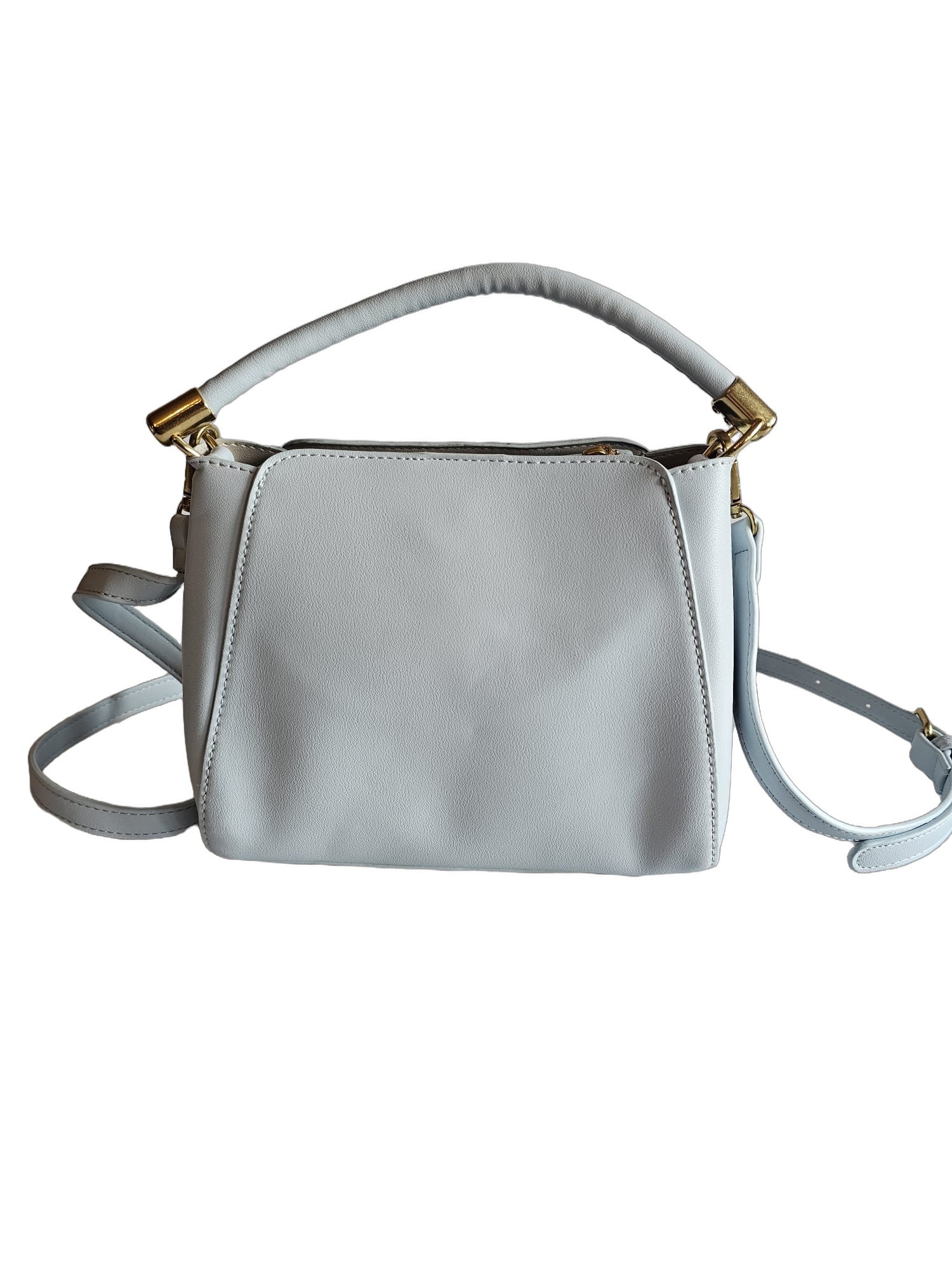 Elegante Damen Handtasche von Enrico Coveri (21x17) - Hellblau