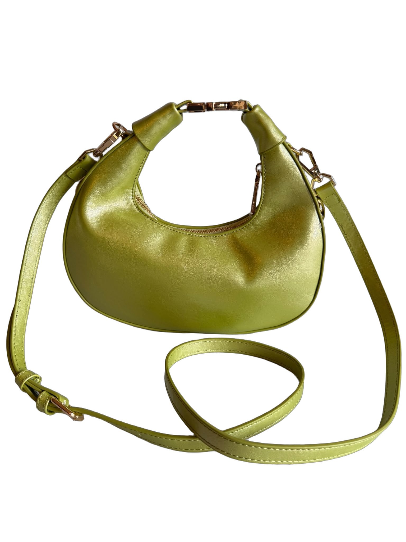Elegante Damen Henkeltasche von Valentino Creations (26x24x7) - Grun