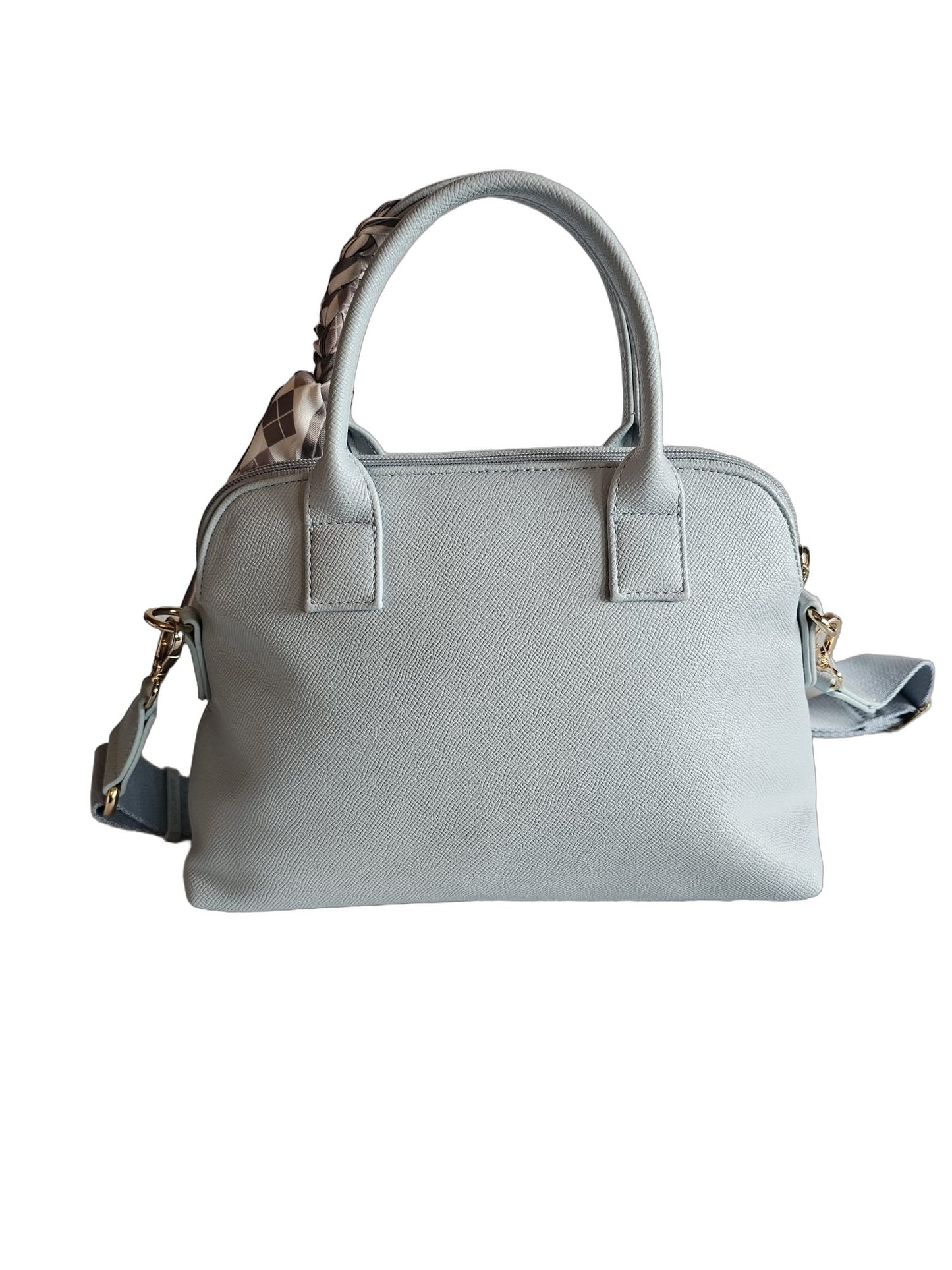 Elegante Damen Henkeltasche von David Jones (28x21) - Hellblau