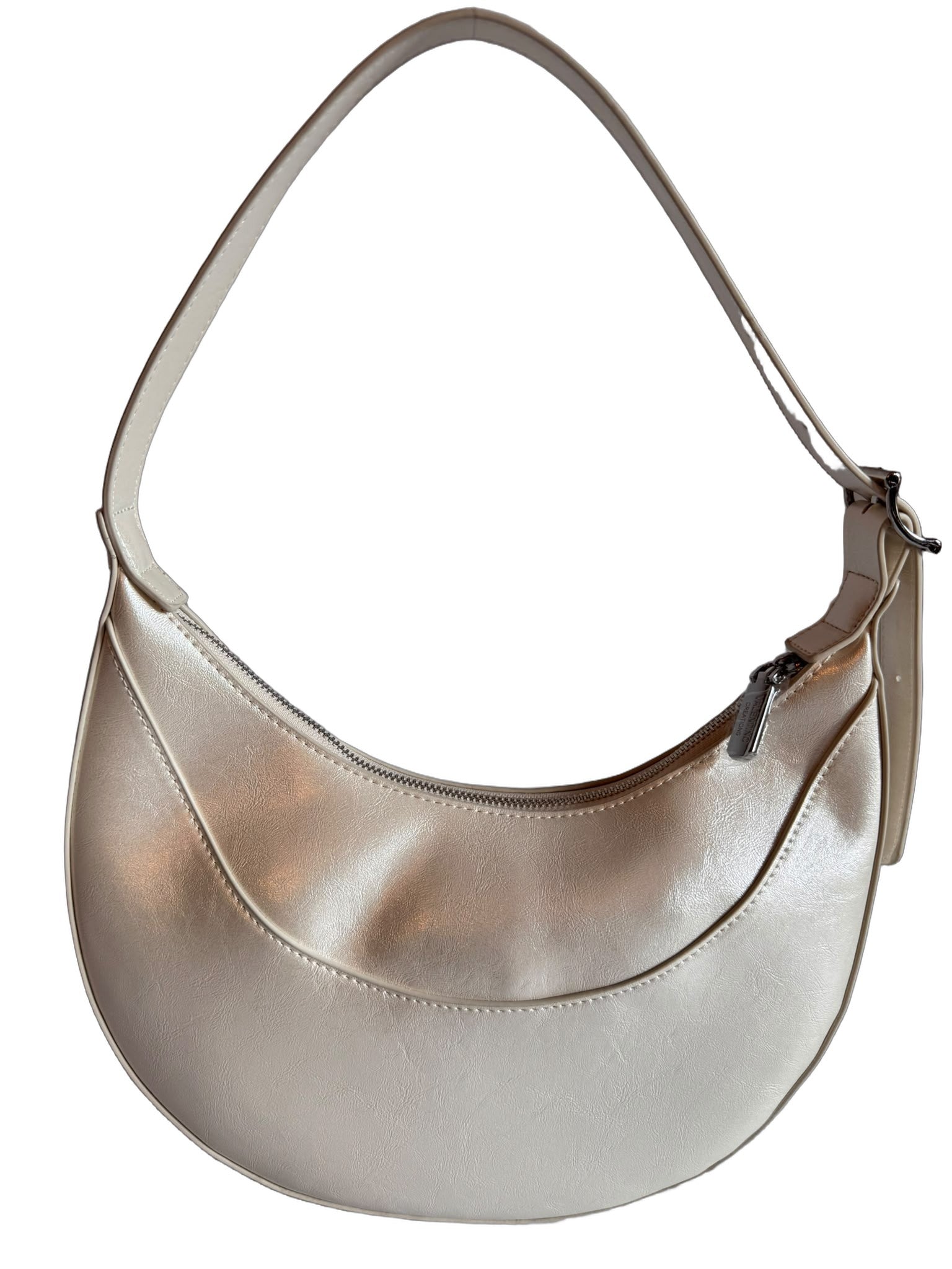 Elegante Damen Henkeltasche von Valentino Creations (VC2019Q 29x31x5) - Beige