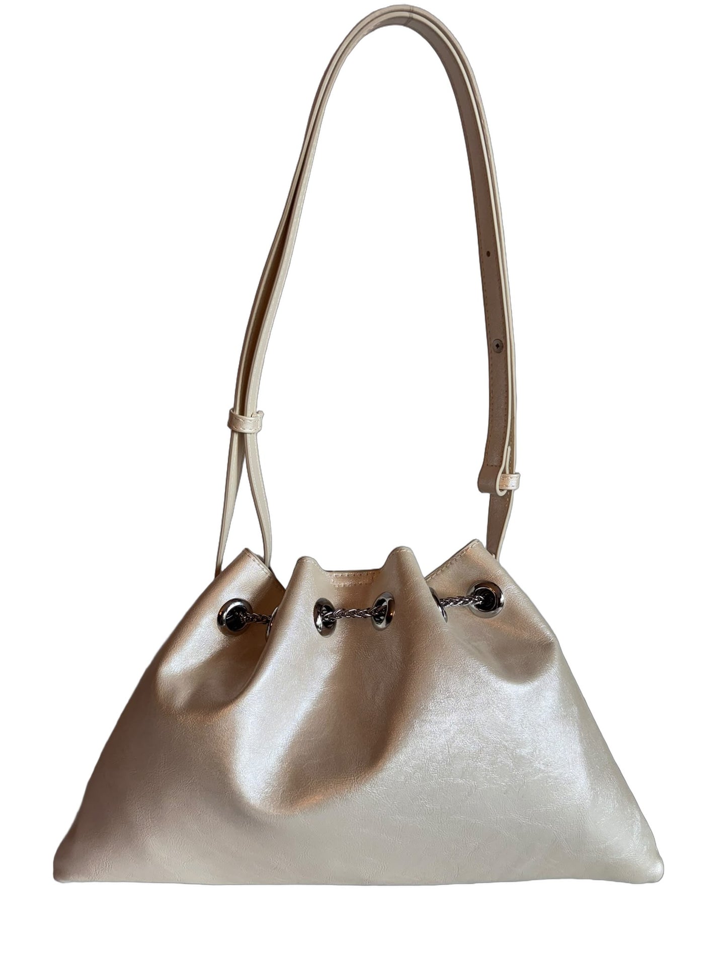 Elegante Damen Shopper von Valentino Creations (VC2020# 35x21x3) - Beige