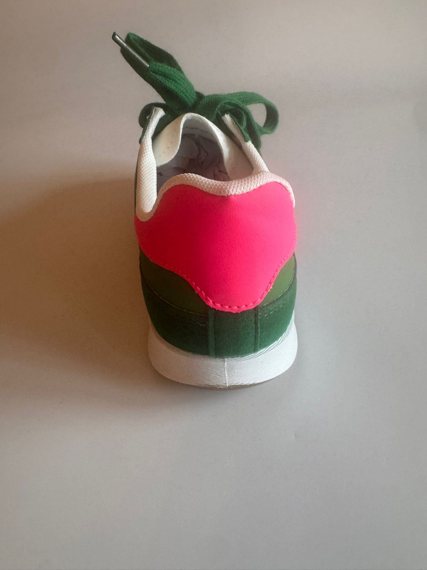 Damen Retro-Sneaker in Grün