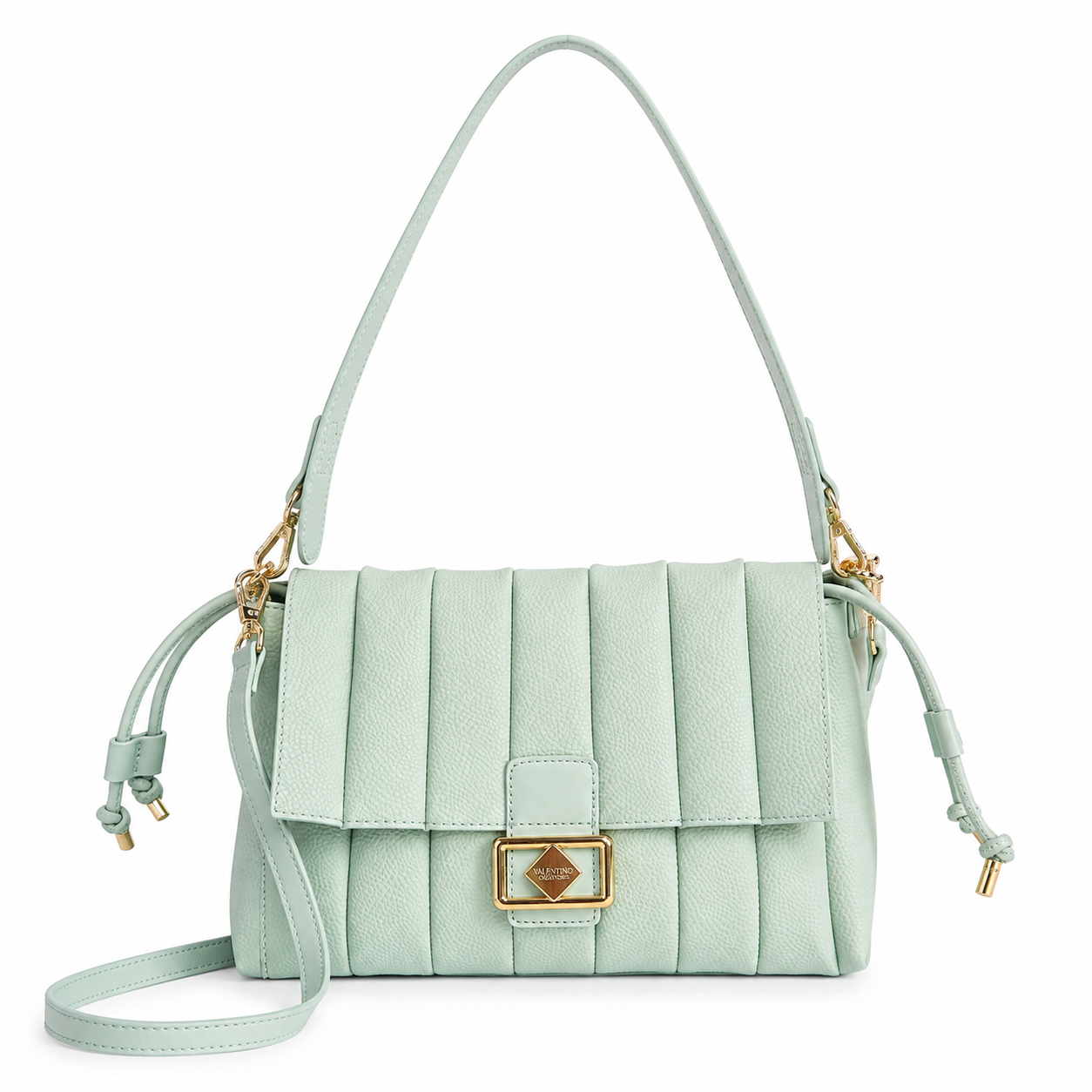 Elegante Damen Handtasche von Valentino Creations (VC2025 31x20x8) - Turkis