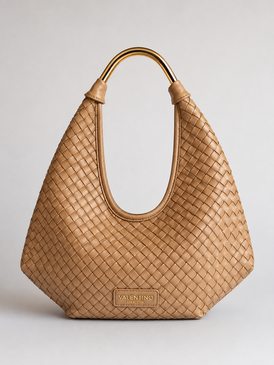 Elegante Damen Shopper von Valentino Creations (VC2027 41x41x6) - Khaki