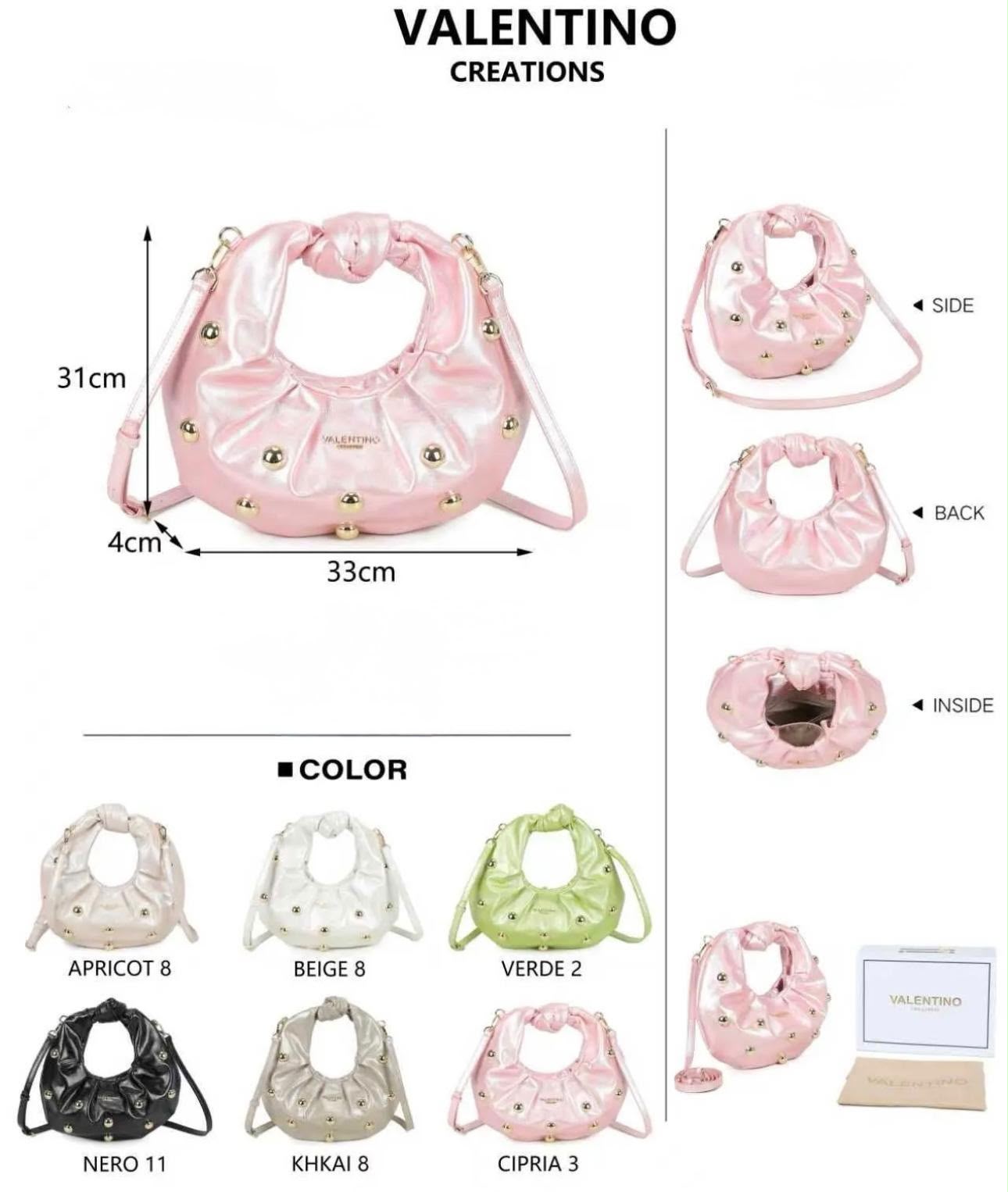 Valentino Creations Handtasche - Gruen (VC2019 Tasche)