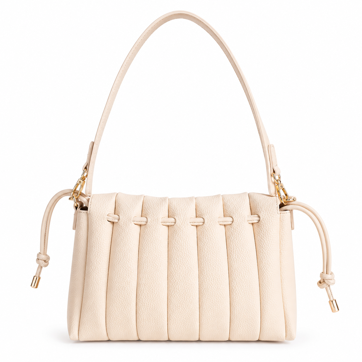 Elegante Damen Handtasche von Valentino Creations (VC2025 31x20x8) - Apricot