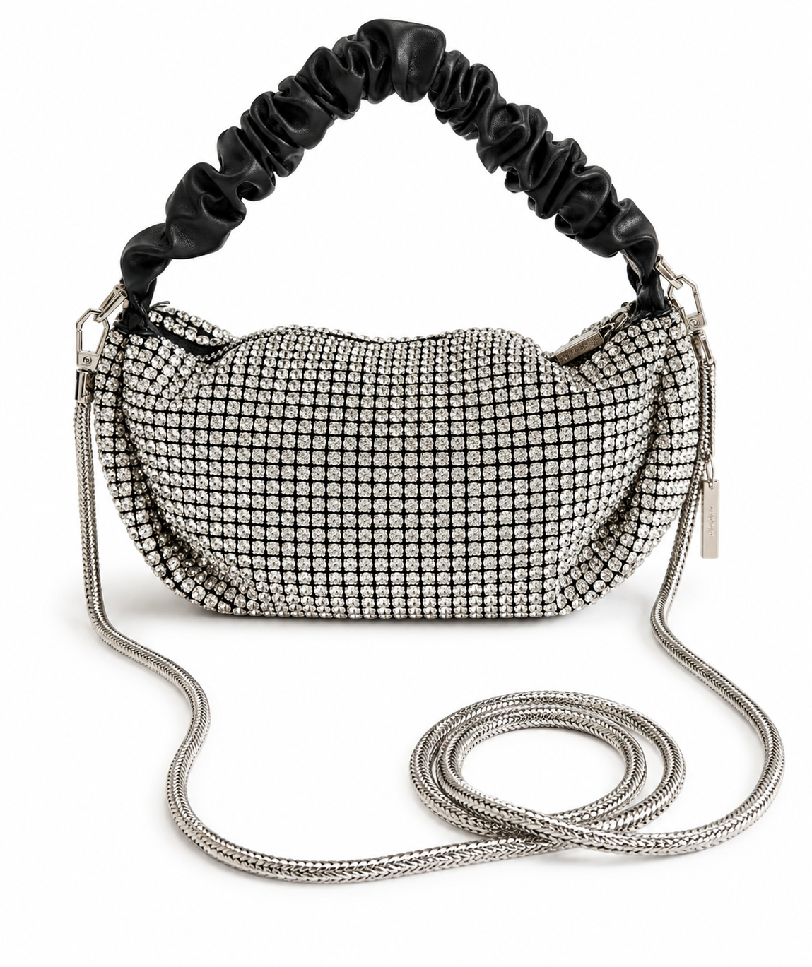Tom & Eva Abendtasche - Schwarz-silber (Abend Taschen VC2033)