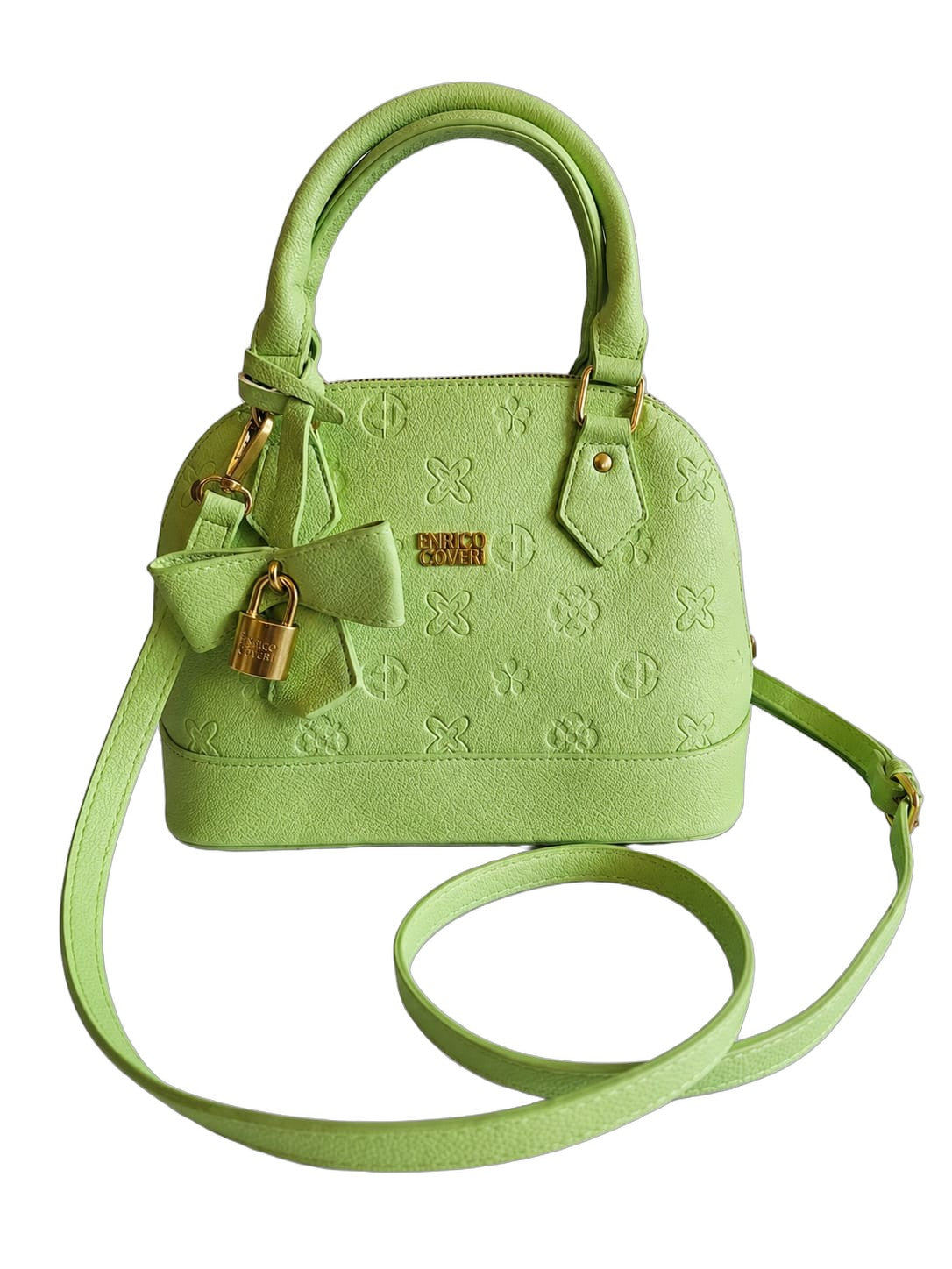 Elegante Damen Henkeltasche von Enrico Coveri (26x20 dd) - Grün