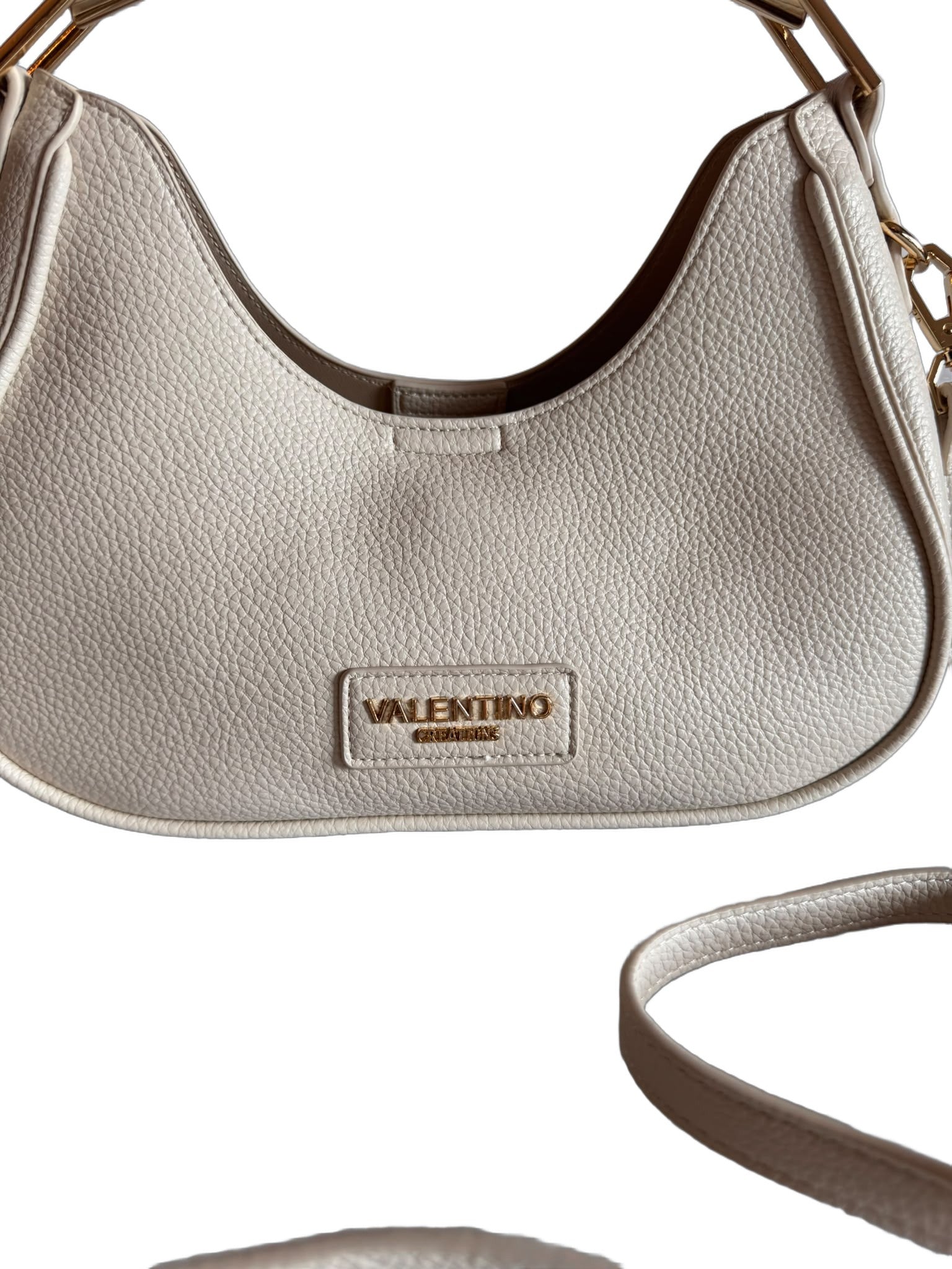 Elegante Damen Henkeltasche von Valentino Creations (28x14x8) - Beige
