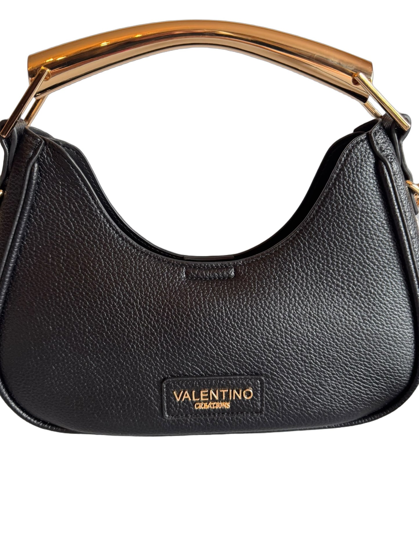 Elegante Damen Henkeltasche von Valentino Creations (28x14x8) - Schwarz