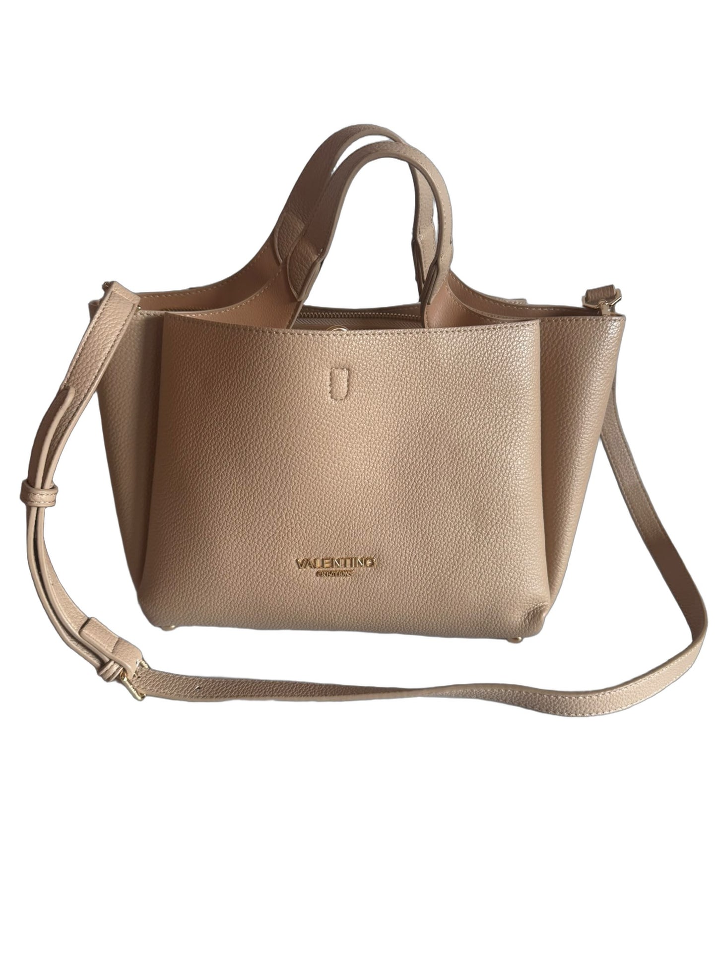 Elegante Damen Shopper von Valentino Creations (36x21x15) - Beige
