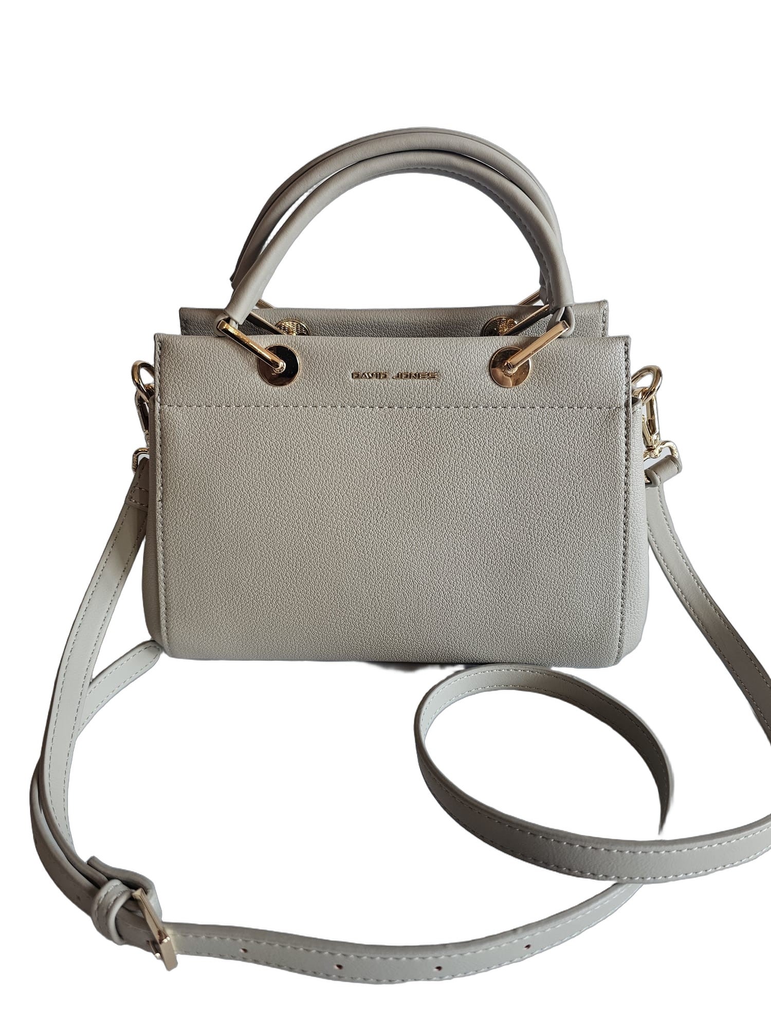 Elegante Damen Handtasche von David Jones (23x18) - Beige