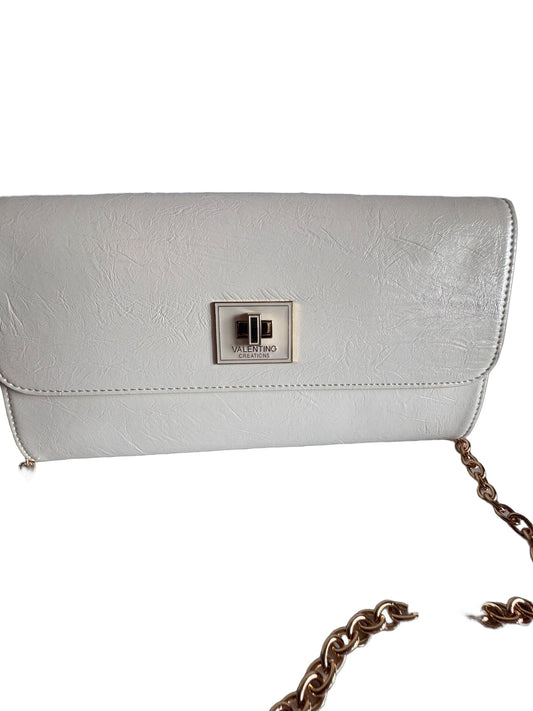 Elegante Damen Henkeltasche von Valentino Creations (28x16x4) - Weiß