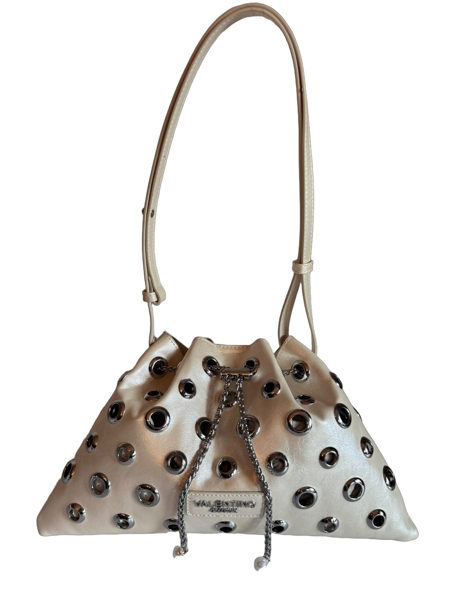 Elegante Damen Shopper von Valentino Creations (VC2020# 35x21x3) - Beige