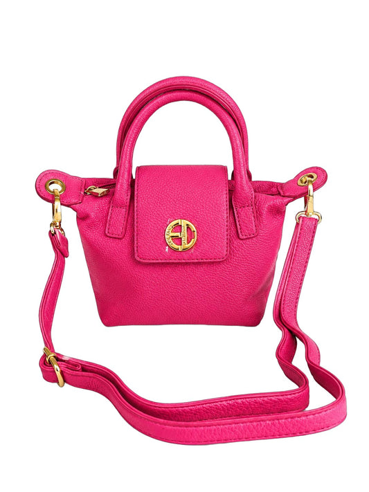 Elegante Damen Umhängetasche von Enrico Coveri (17x17) - Pink