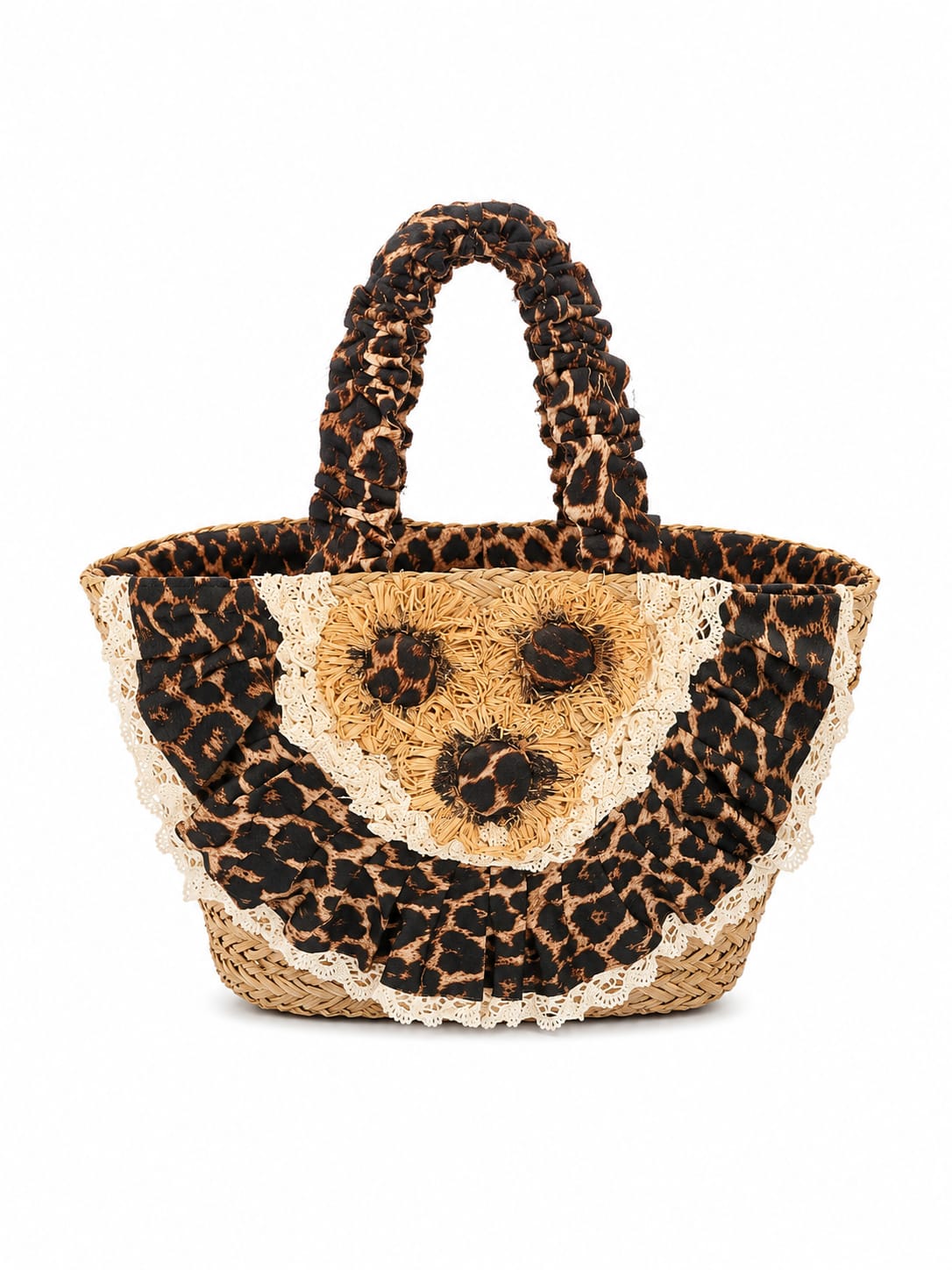 Kassandra & Co - Korbtasche_50x30_Leopard