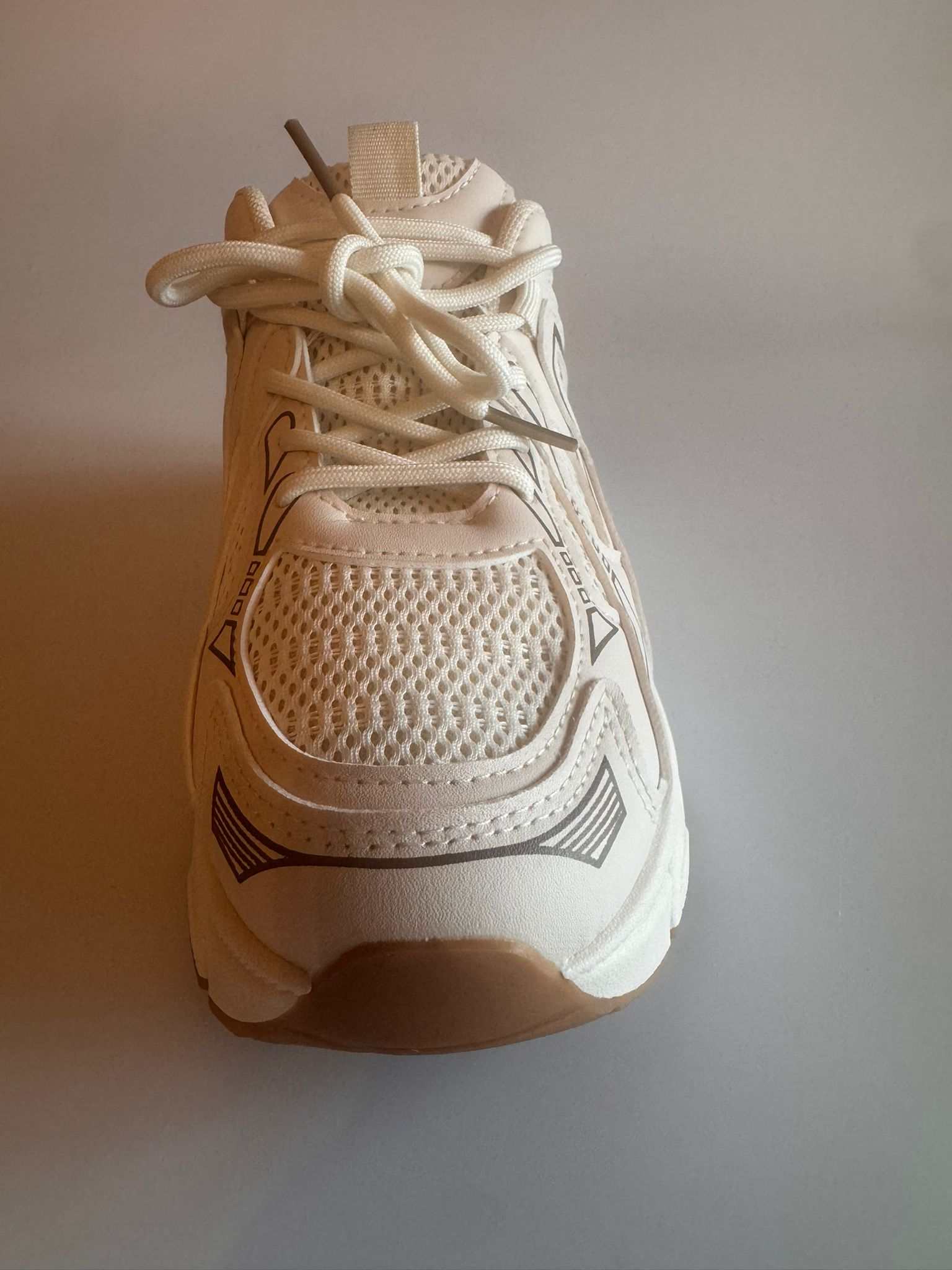 Damen Chunky-Sneaker in Beige