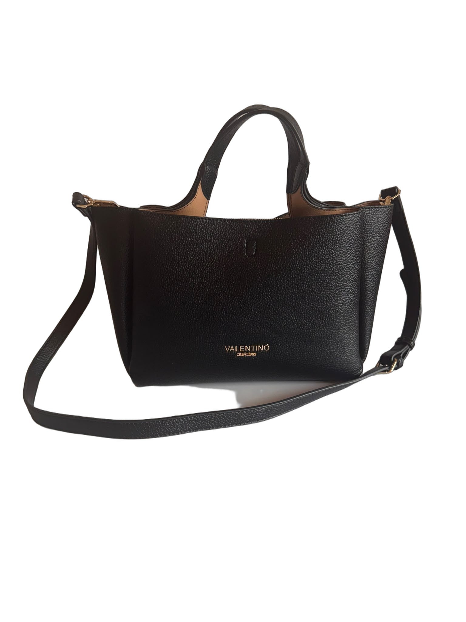 Elegante Damen Shopper von Valentino Creations (36x21x15) - Black