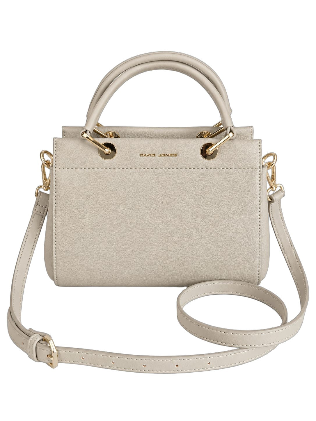 Elegante Damen Handtasche von David Jones (23x18) - Beige
