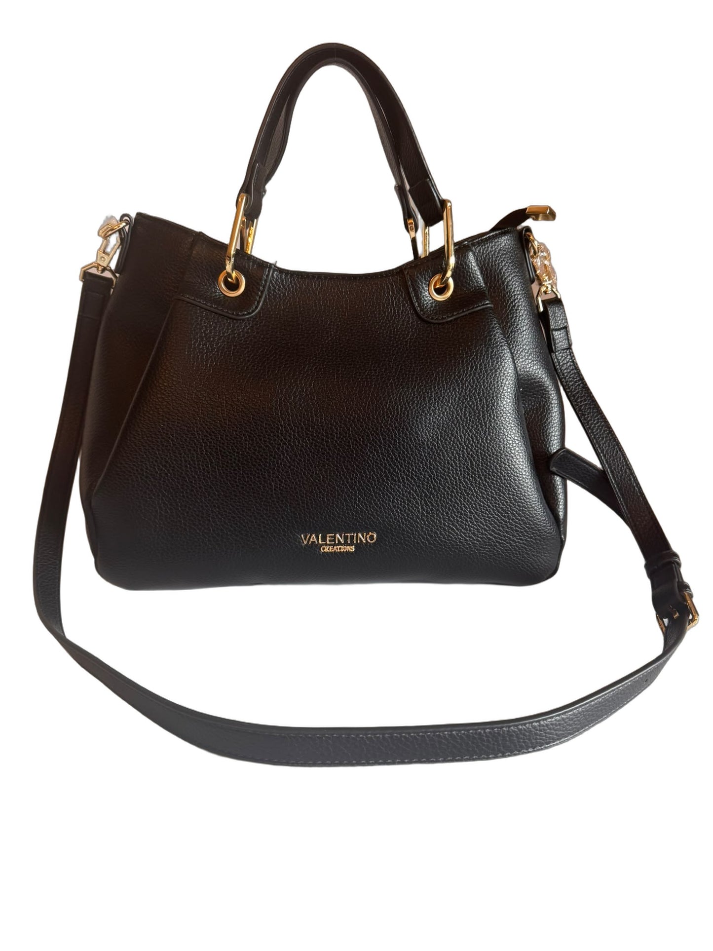 Elegante Damen Shopper von Valentino Creations (34x23x12) - Black