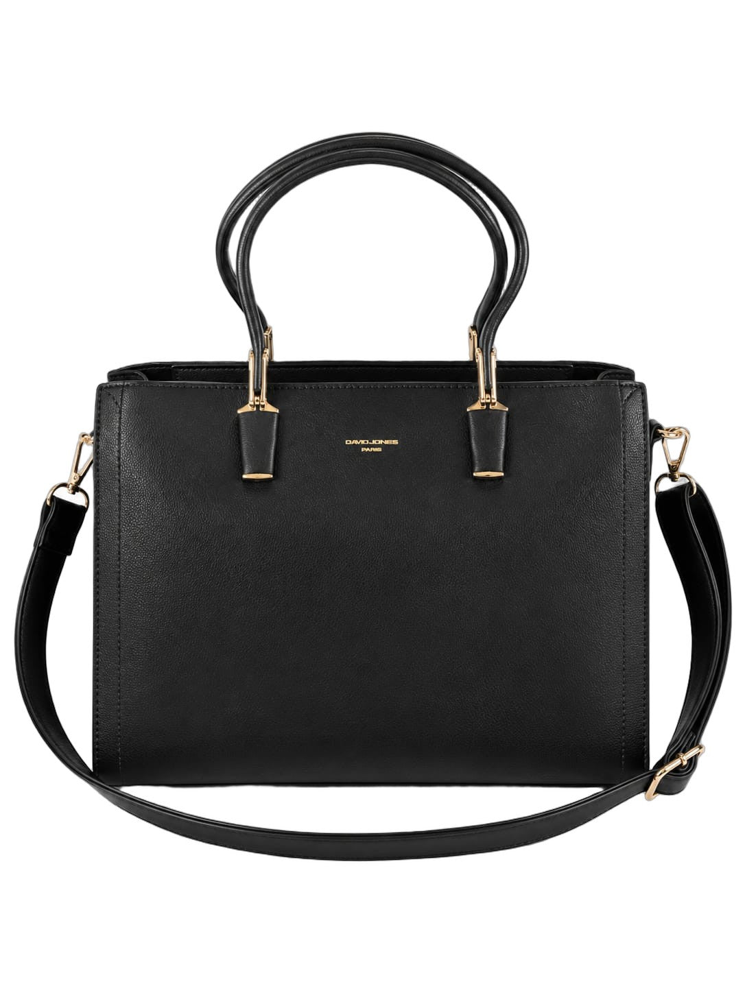 Elegante Damen Handtasche von David Jones (30x25) - Schwarz