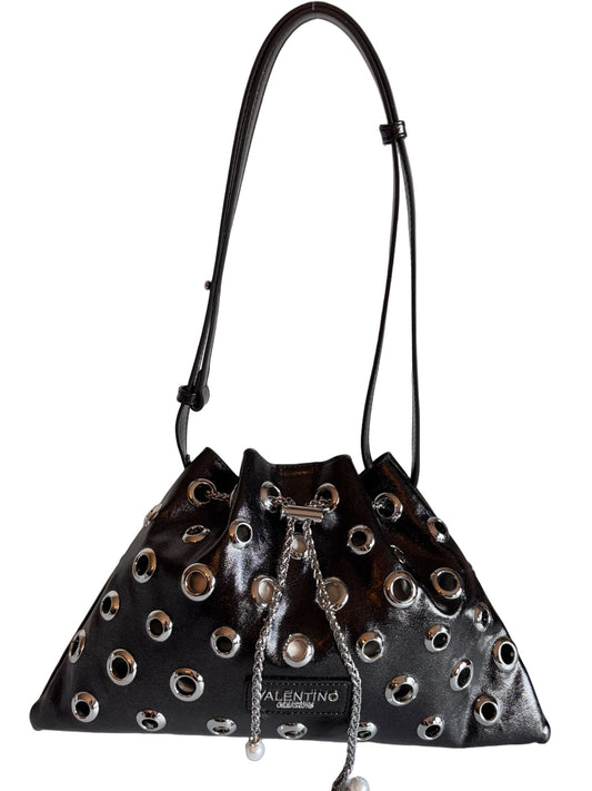 Elegante Damen Shopper von Valentino Creations (VC2020# 35x21x3) - Schwarz