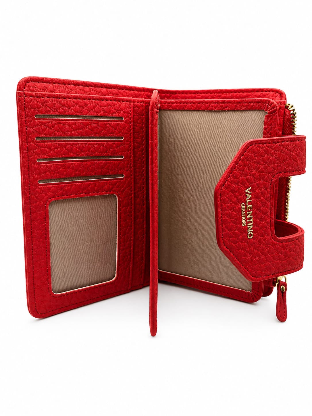 Valentino Creations Damen-Portemonnaie / Geldbörse Rot