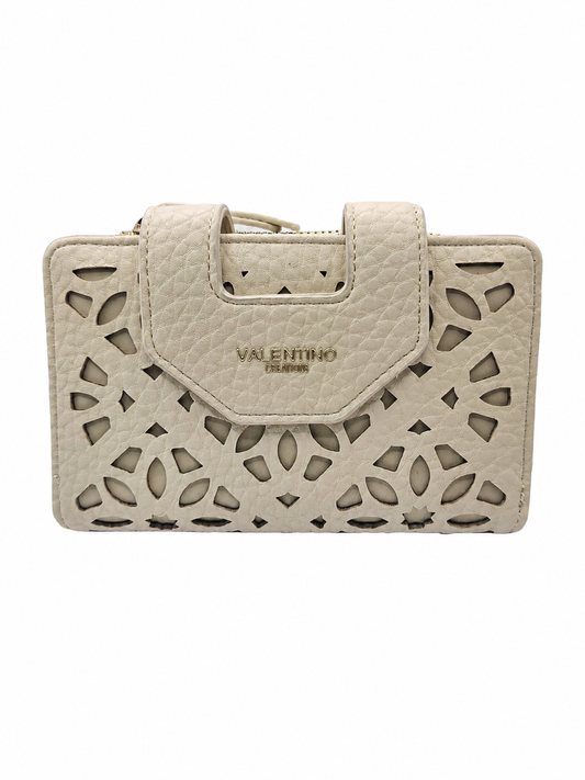 Valentino Creations Damen-Portemonnaie / Geldbörse in Cremeweiß