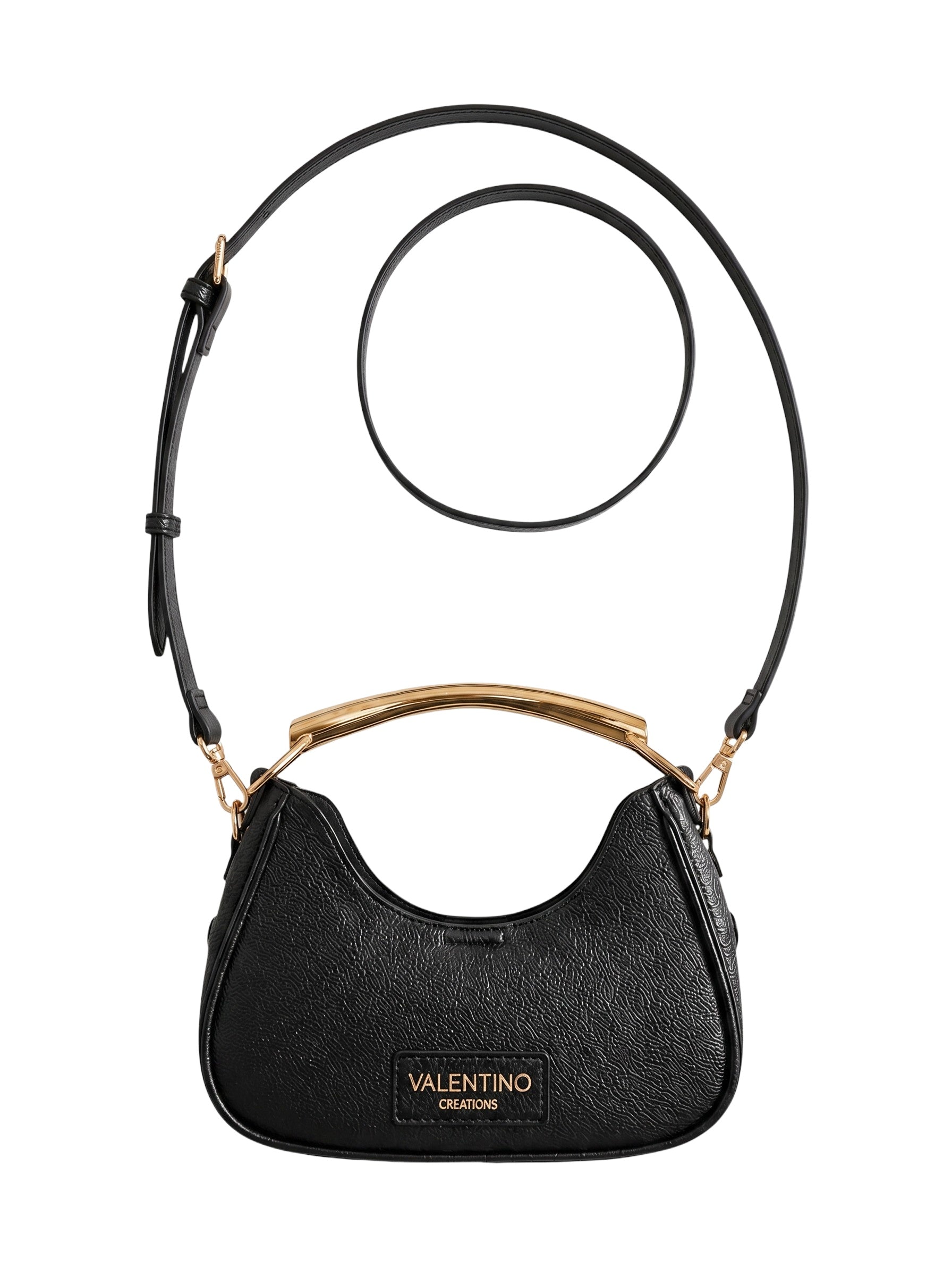 Valentino Creations Halbmond-Tasche - Schwarz (Halbmond Tasche)