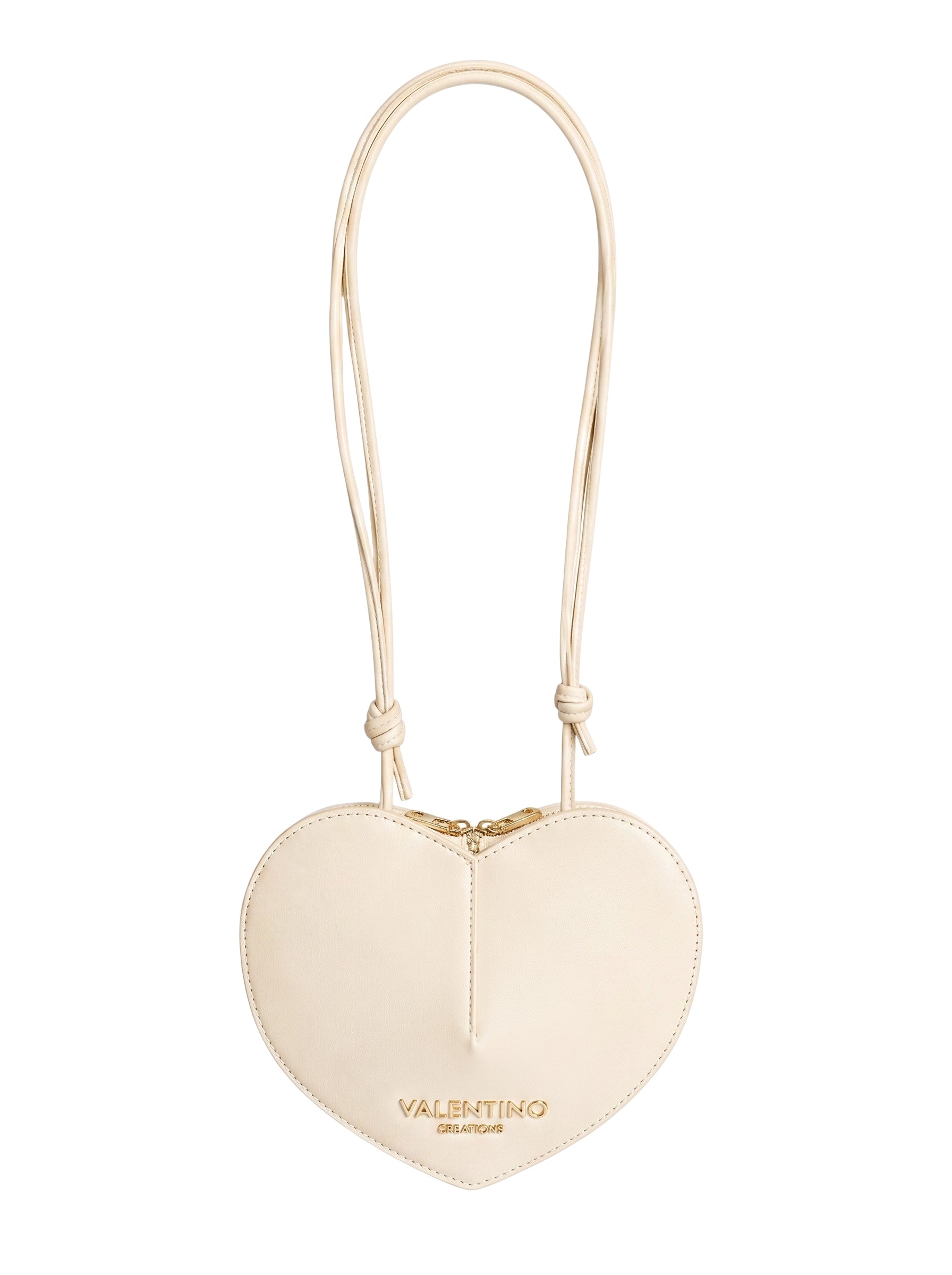 Valentino Creations Herztasche - Creme (VC615 Herztasche)